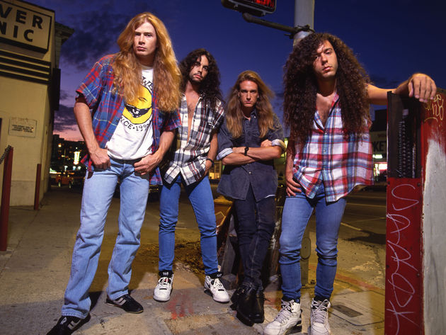 blank Marty Friedman (far right) played guitar in Megadeth for nearly ten years